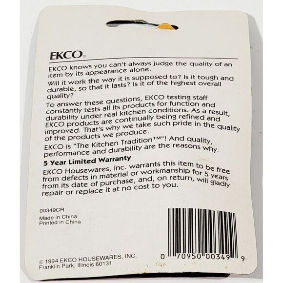 Vintage Ekco Corn On The Cob Holders Prongs Skewers Forks 6 Pieces Sealed NEW - Picture 5 of 9